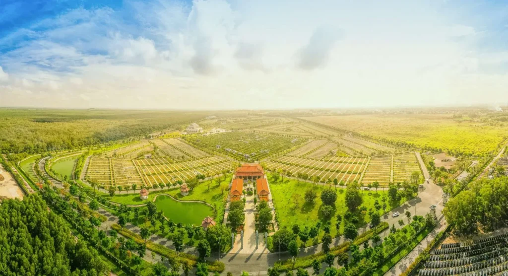 Hoa viên là gì? Kiến trúc và các dự án hoa viên nghĩa trang Hoa viên sala garden