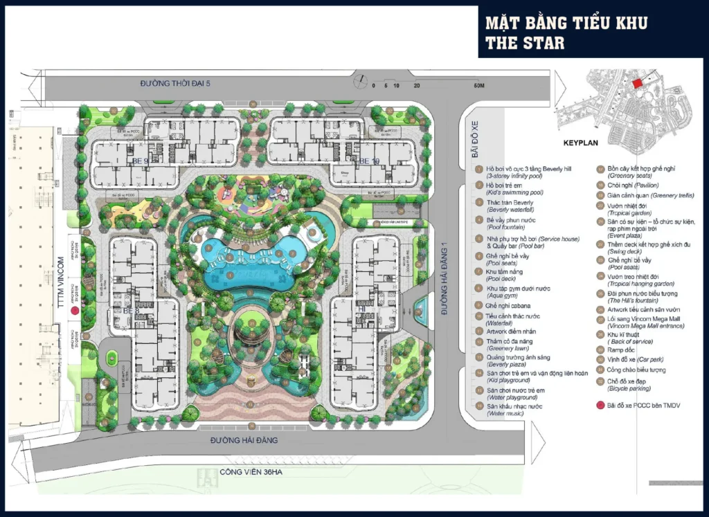 Mặt bằng The Beverly Vinhomes Grand Park Quận 9