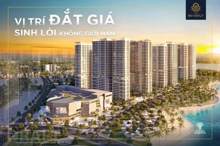 Phân khu The Beverly Vinhomes Grand Park Quận 9