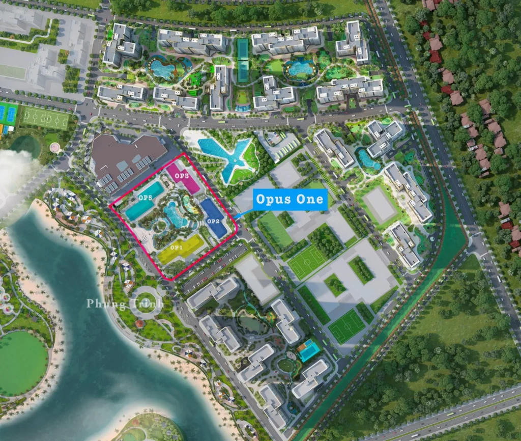 Phân khu The Opus One tại khu đô thị Vinhomes Grand Park Quận 9 Thiết kế căn hộ tại The Opus One