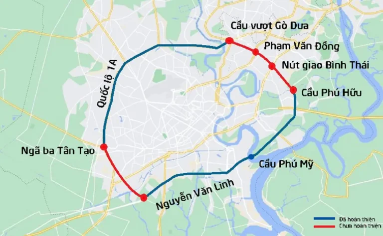 Vành đai 2 TP.HCM: Chiến lược “khép kín” trục giao thông đô thị và cú hích hạ tầng đến năm 2027