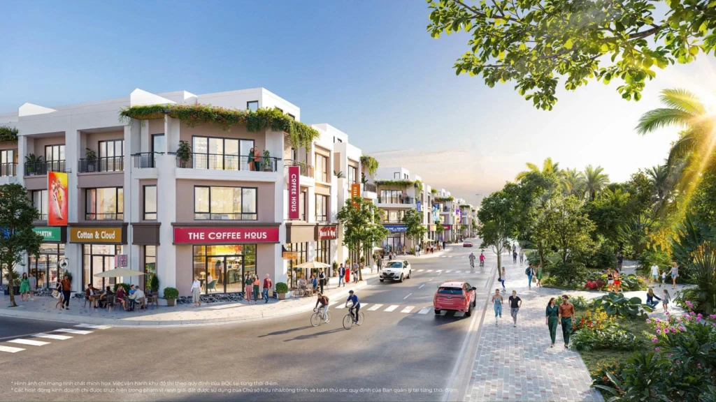 Khu đô thị Vinhomes Green City huyện Hậu Nghĩa Đức Hòa Long An Phân khu nhà phố liền kề Vinhomes Green City