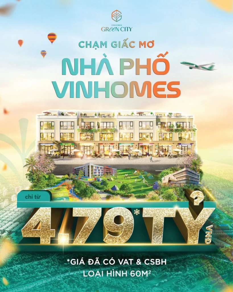 Khu đô thị Vinhomes Green City huyện Hậu Nghĩa Đức Hòa Long An Vinhomes Green City