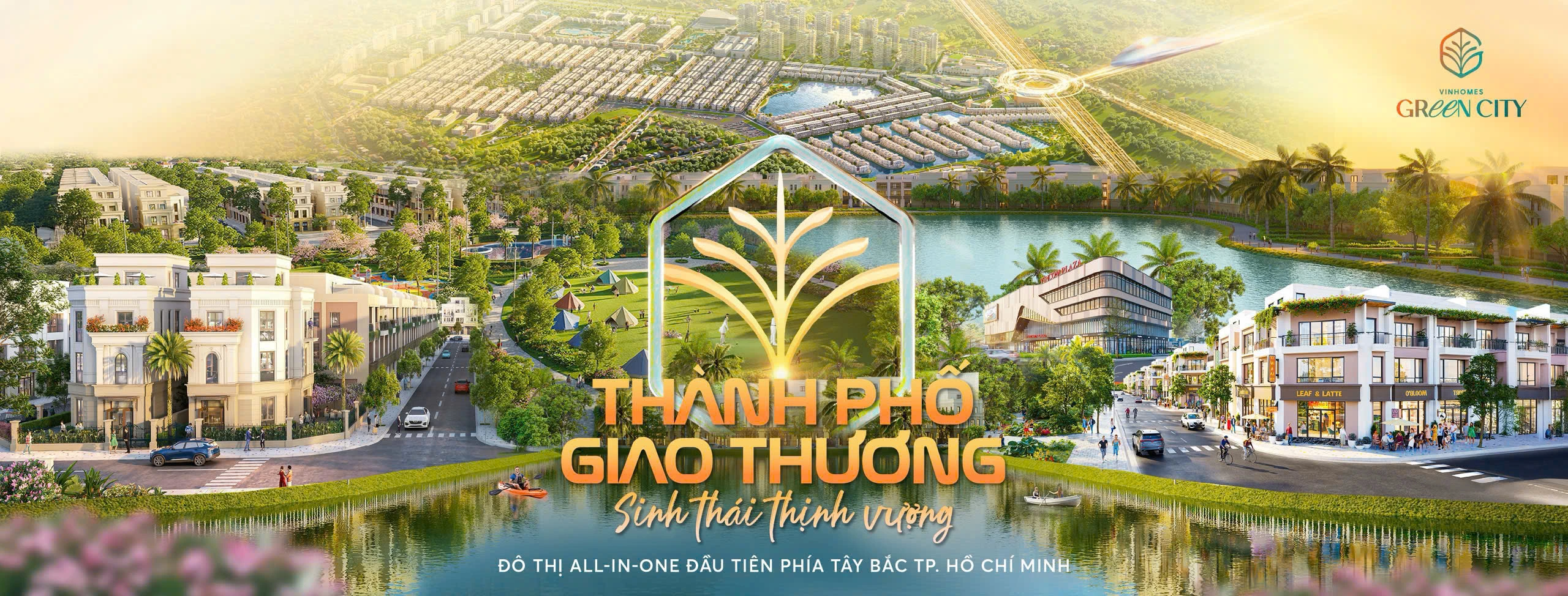 Khu đô thị Vinhomes Green City huyện Hậu Nghĩa Đức Hòa Long An