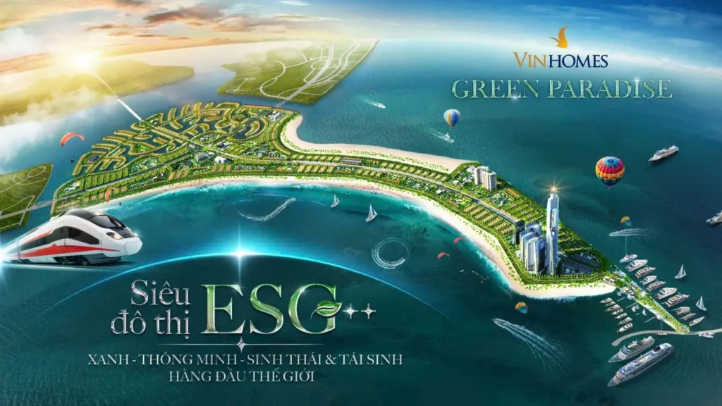 Mở bán Vinhomes Green Paradise Cần Giờ: Cập nhật giá bán, thông tin mới nhất căn hộ vinhomes cần giờ