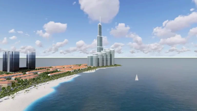 vị trí vinhomes green paradise cần giờ