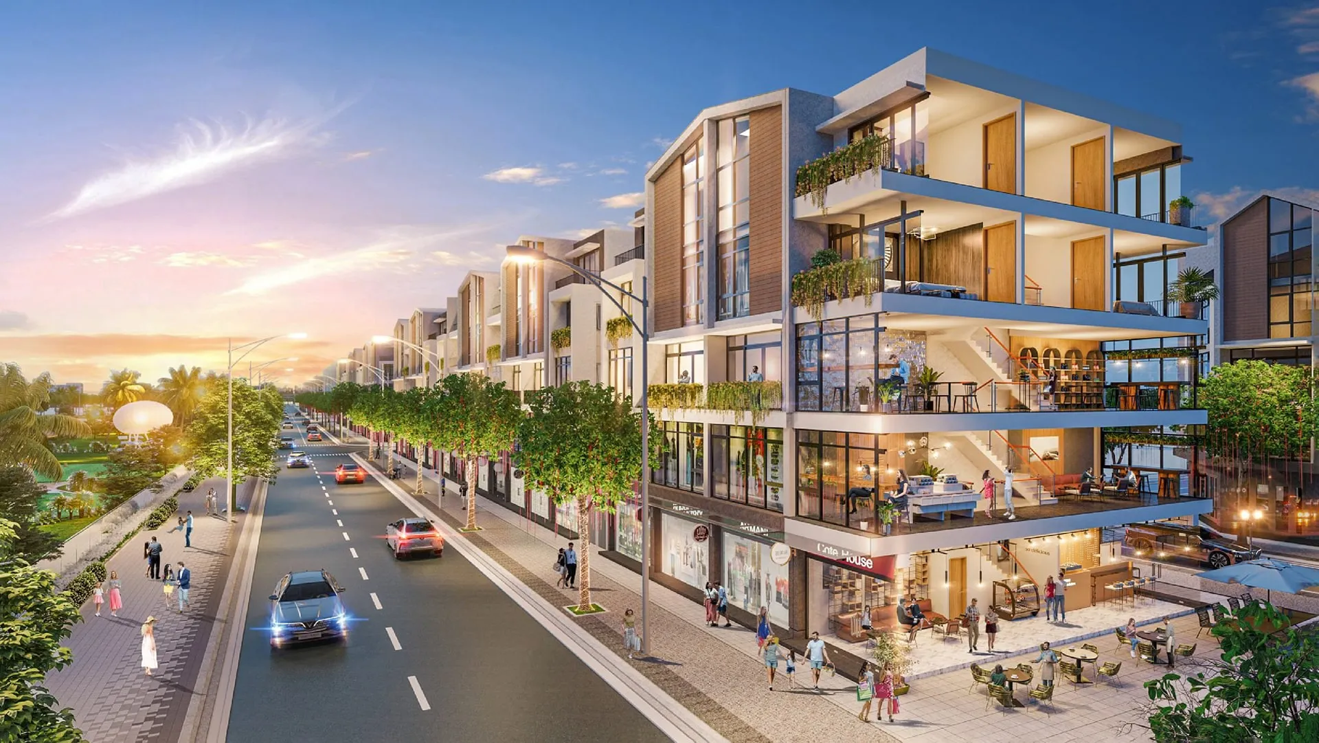 Phân khu Bạch Vân Vinhomes Hải Vân Bay nhà liền kề và shophouse tại vinhomes hải vân bay