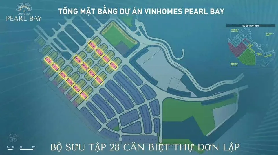 Khu đô thị Vinhomes Pearl Bay Phú Quý Nha Trang mặt bằng Vinhomes Pearl Bay Phú Quý Nha Trang