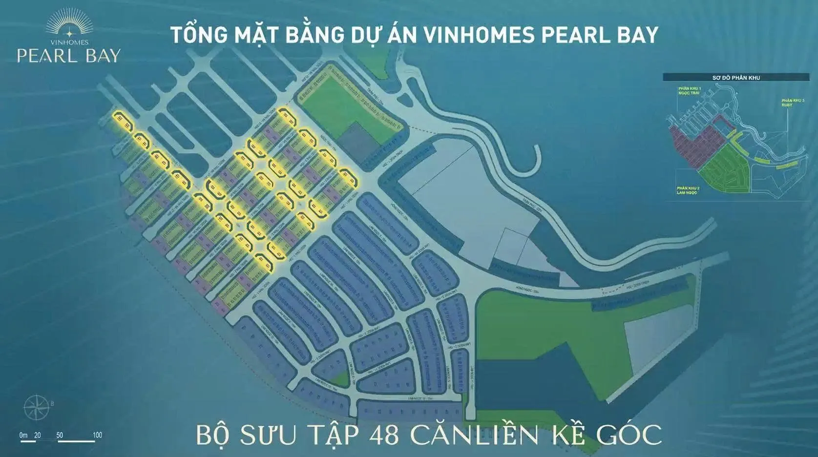 mặt bằng Vinhomes Pearl Bay Phú Quý Nha Trang