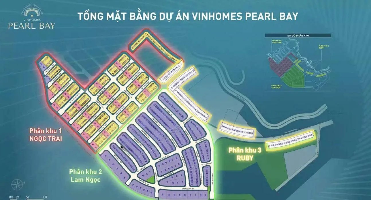 Mặt bằng Vinhomes Pearl Bay Phú Quý Nha Trang