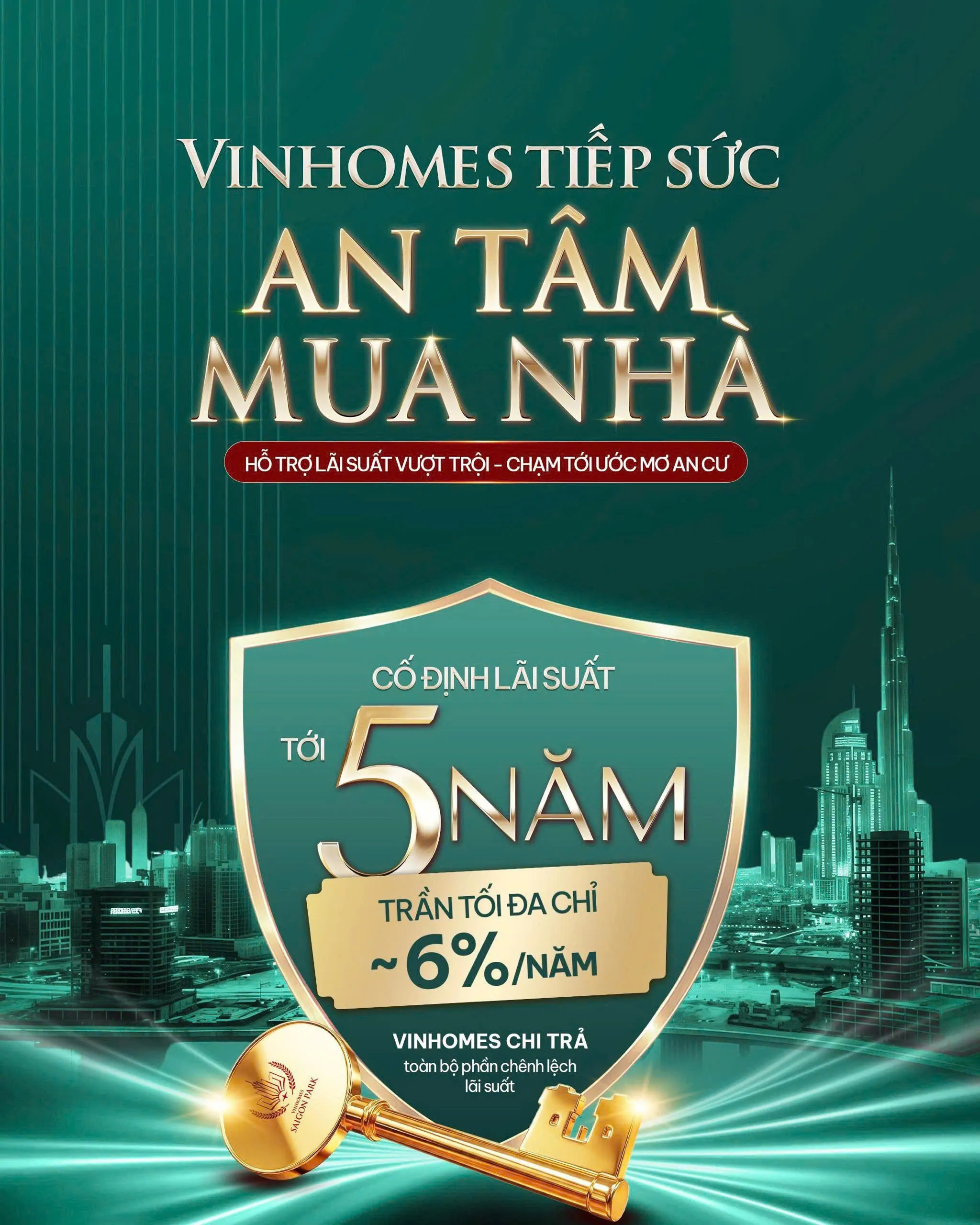 chính sách mới nhất tại vinhomes hóc môn - vinhomes saigon park
