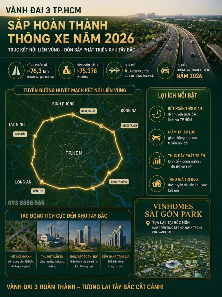 vinhomes saigon park hoc mon 6
