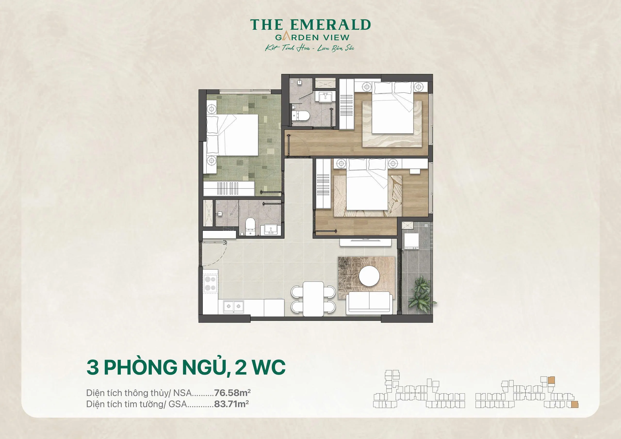 The Emerald Garden View 57