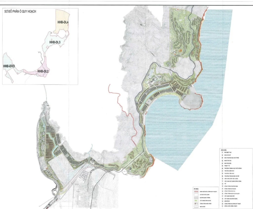Mặt bằng quy hoạch Vinhomes Làng Vân