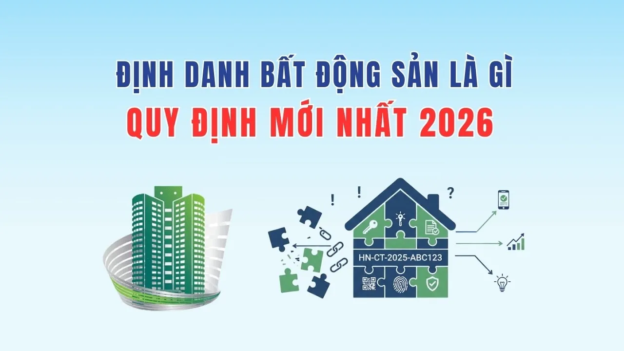 Định danh bất động sản là gì? khi nào và thủ tục định danh bđs trong năm 2026