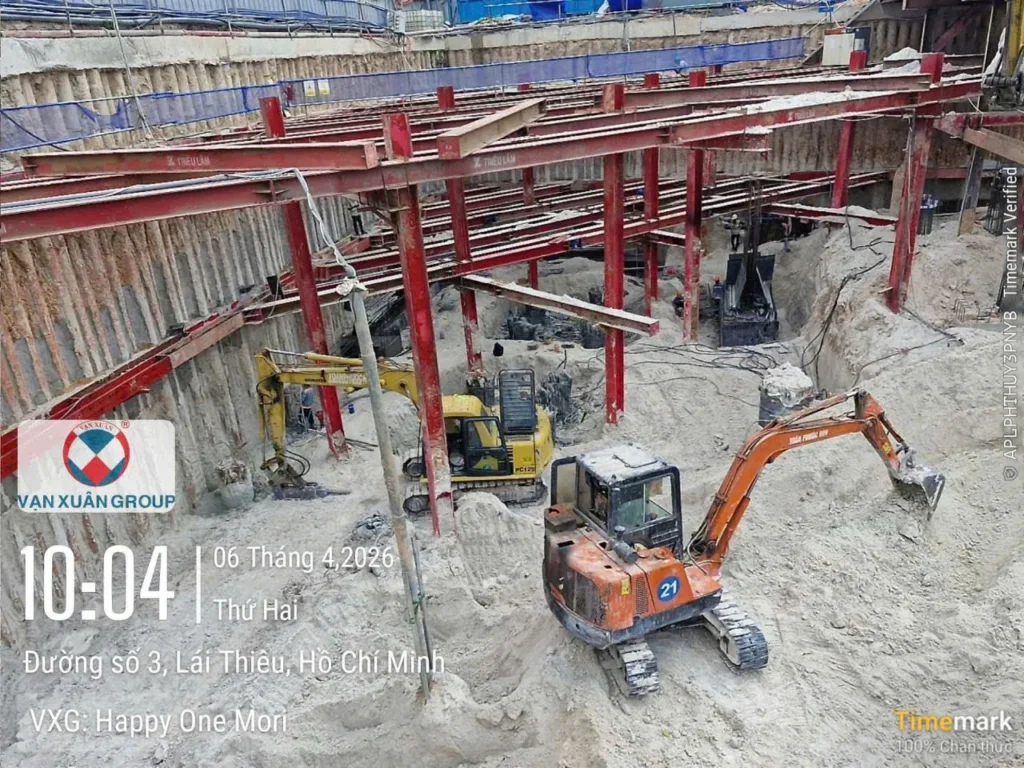 tiến độ happy one mori