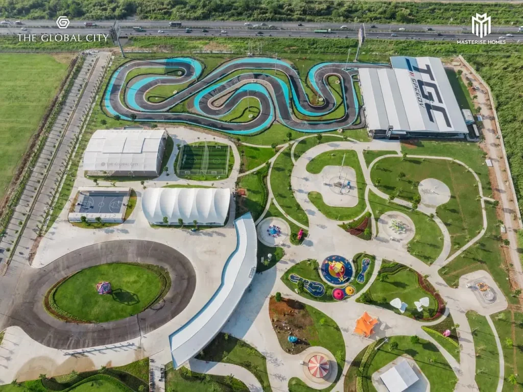 đường đua go kart tại global city quận 2
