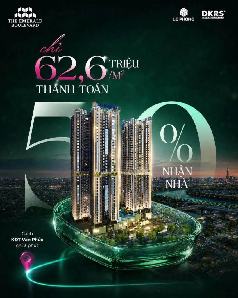 chính sách the emerald boulevard mới nhất