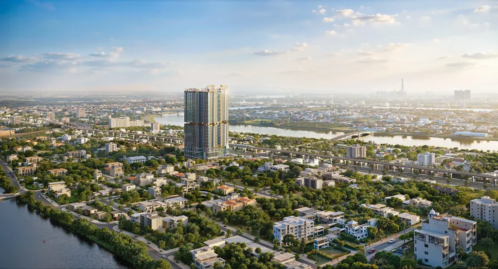 phối cảnh emerald boulevard chủ đầu tư lê phong