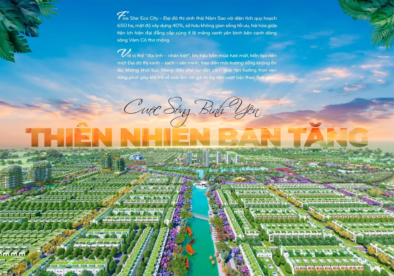 Five Star Eco Long An (Bình Chánh) | Bảng giá giai đoạn 2 từ chủ đầu tư 5 sao