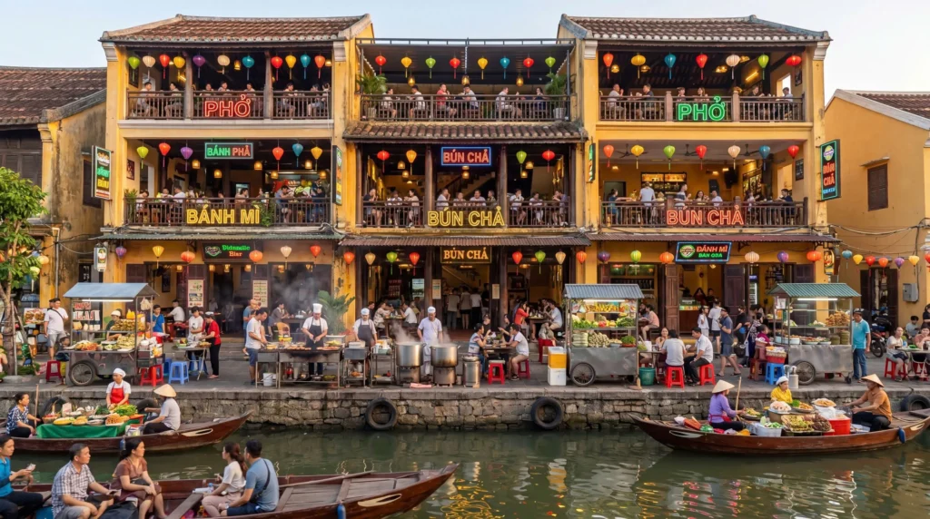 Các tiện ích Vinhomes Saigon Park có gì? Tổng hợp tất cả các tiện ích Vinhomes Hóc Môn global village trung tam am thuc quoc te rong 19 3ha tai vinhomes hoc mon 5