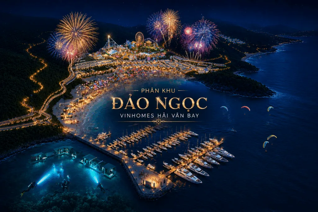 thiết kế kiến trúc Đảo Ngọc Vinhome Đà Nẵng