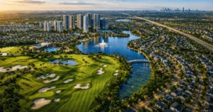phối cảnh sân Golf Park Vinhomes Saigon Park Hóc Môn