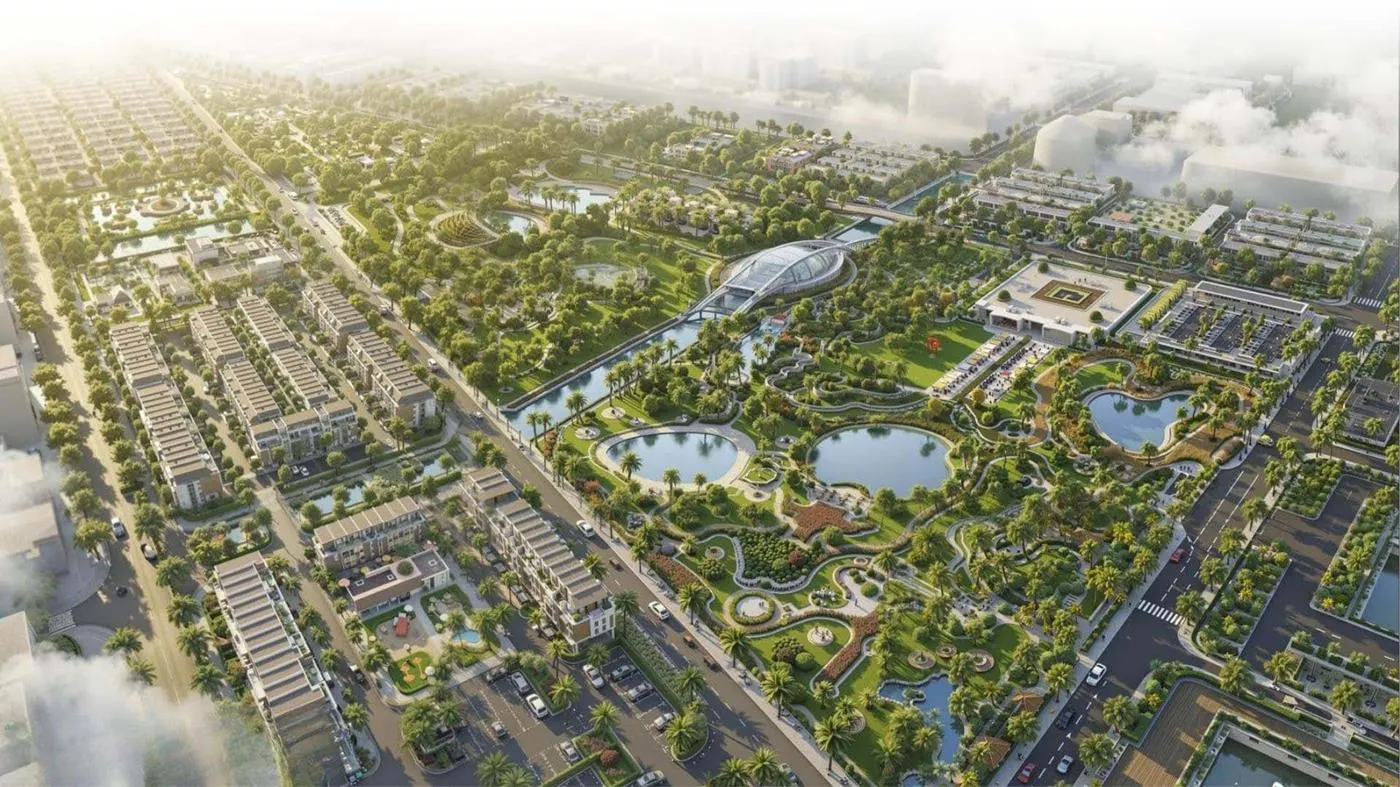 Phân khu Laguna Park Vinhomes Saigon Park vị trí trung tâm khu đô thị vin hóc môn