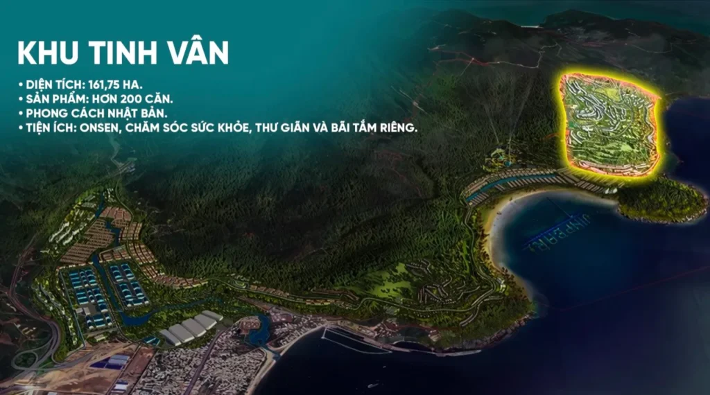 Vị trí phân khu tinh vân Đà Nẵng