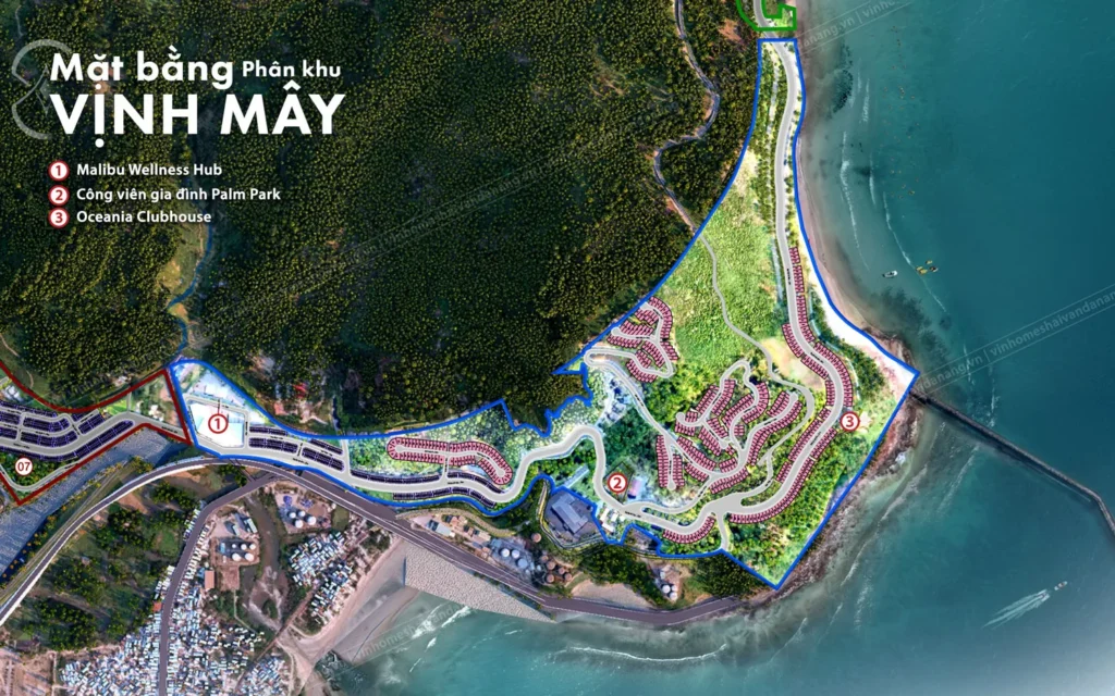 Phân khu Vịnh Mây Vinhomes Hải Vân Bay