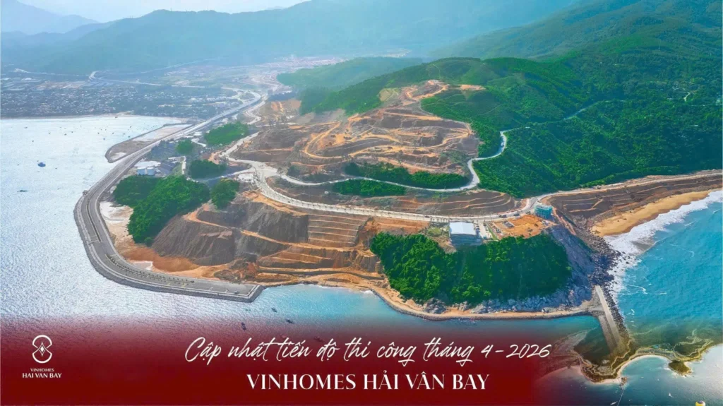 tiến độ vinhomes hải vân bay