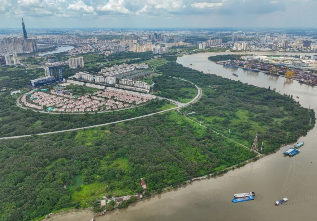 quy hoạch thủ thiêm hiện tại
