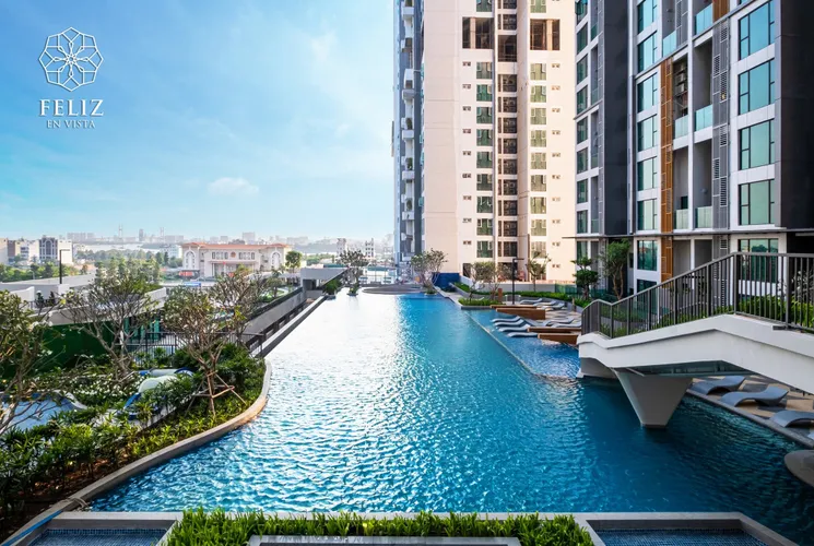 tiện ích hồ bơi Feliz en Vista