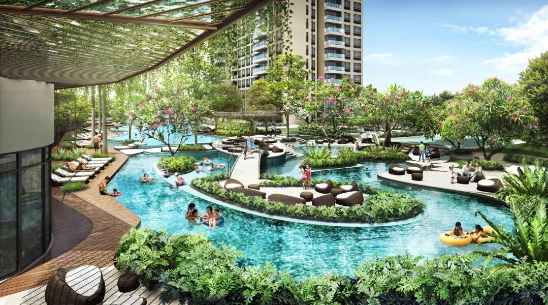 tiện ích hồ bơi tại Estella Heights