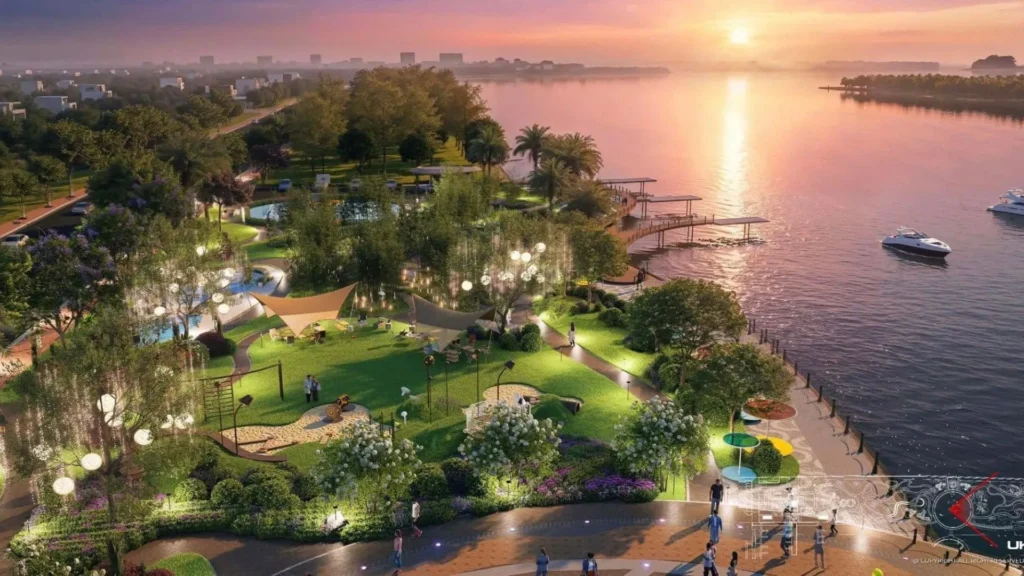 tiện ích tại dự án emerald river park