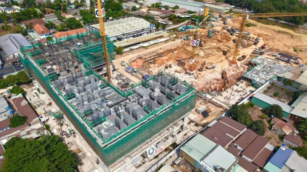 dự án Monrei Saigon đã xây đến đâu 