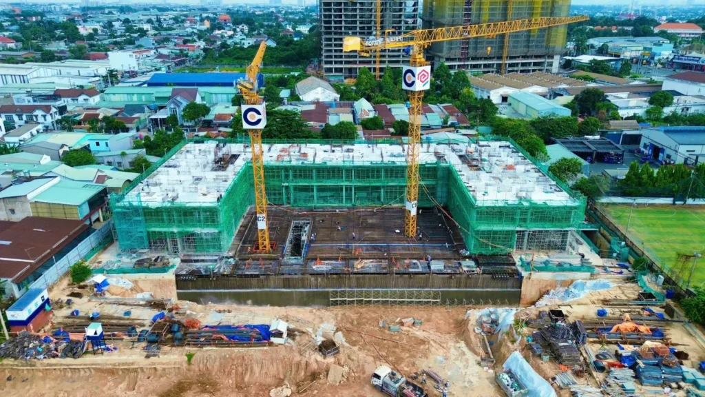 tiến độ dự án Monrei Saigon