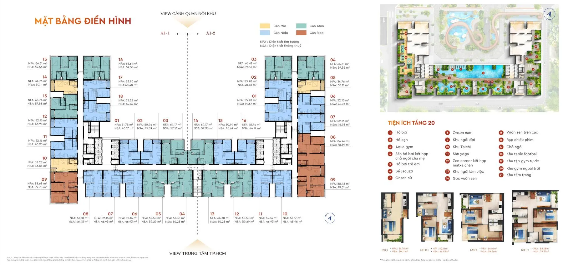 mặt bằng dự án tiến độ dự án Monrei Saigon