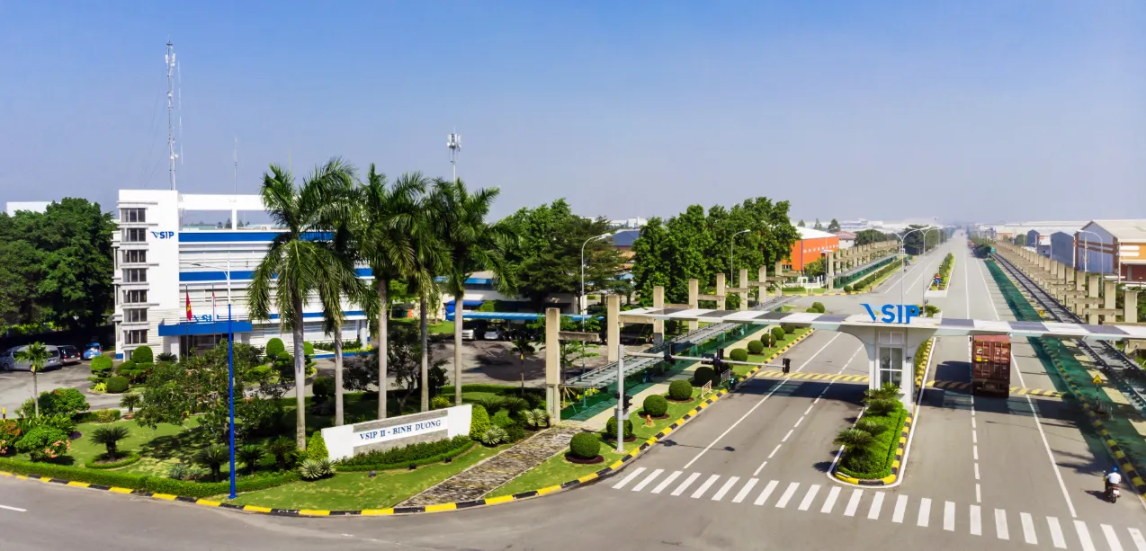 các khu công nghiệp của Vsip thường tập trung tại bình dương cũ