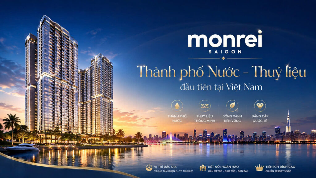 dự án Monrei Saigon - Thành phố Thủy liệu
