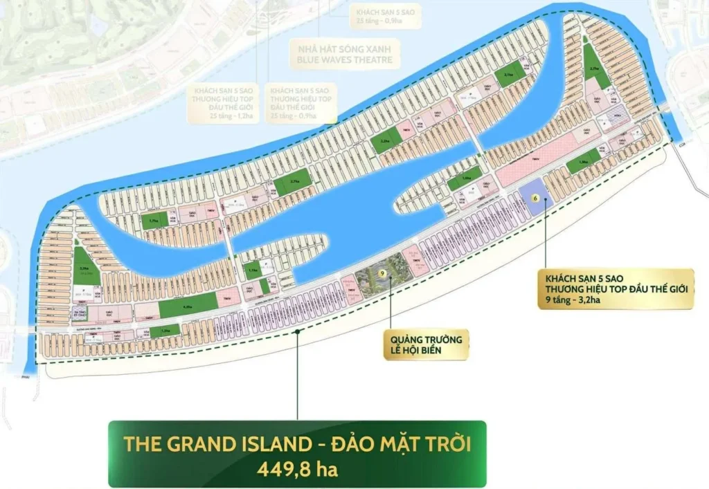 Phân khu The Grand Island (Đảo Mặt Trời)