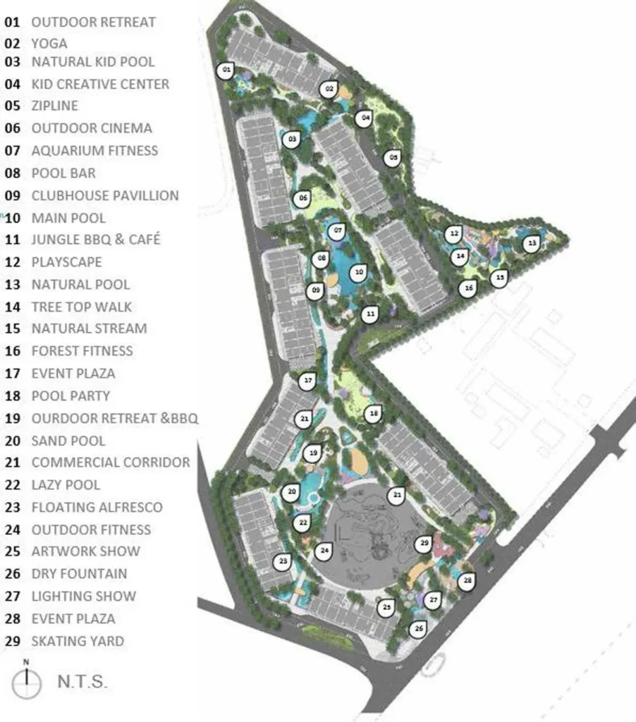 các tiện ích dự án The Quậy Complex Phước Hải Vũng Tàu