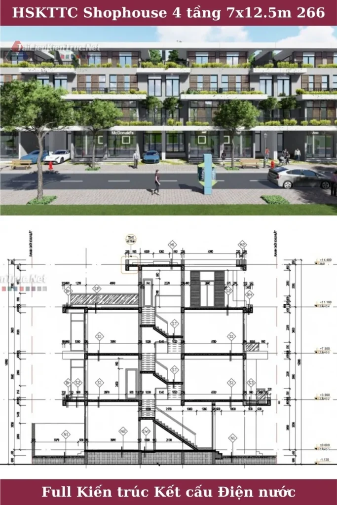 cac mau thiet ke shophouse dep 4