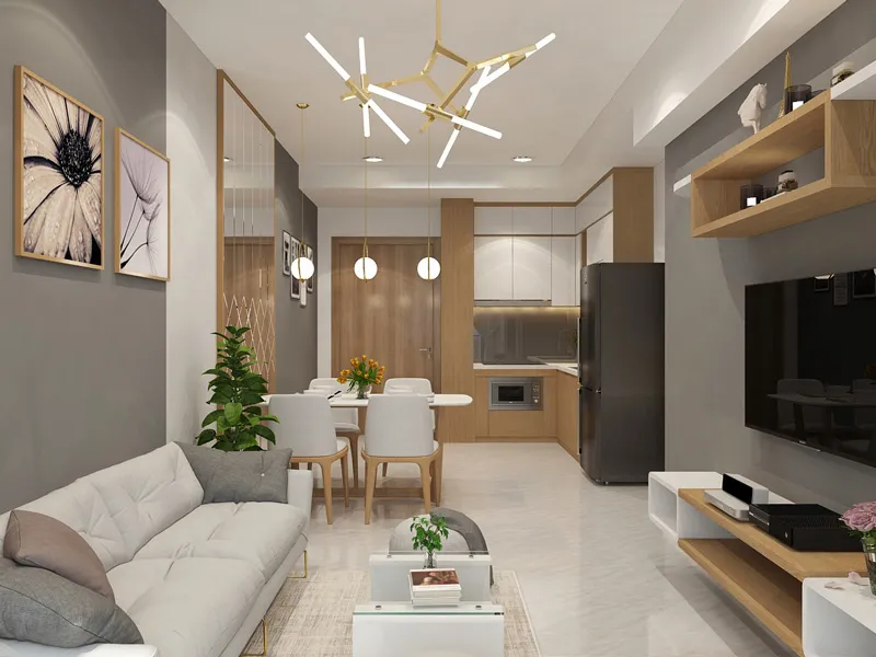 Các hình thức, tiêu chuẩn bàn giao căn hộ chung cư phổ biến hiện nay Căn hộ bàn giao hoàn thiện nội thất liền tường