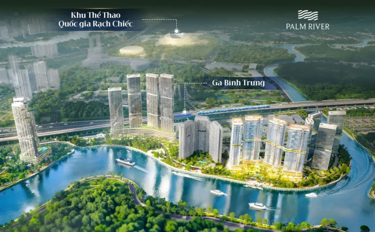 dự án palm river quận 2 khu nam rạch chiếc
