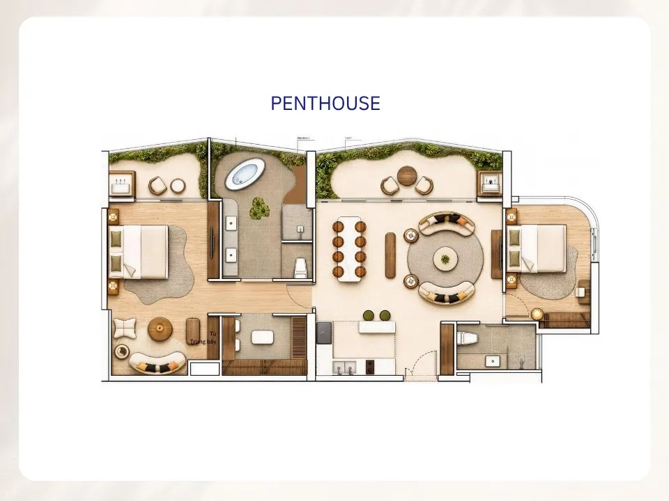 căn hộ penthouse Alora Nha Trang