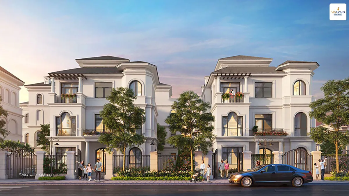 Biệt thự song lập Vinhomes Saigon Park Hóc Môn – Bảng giá mới nhất
