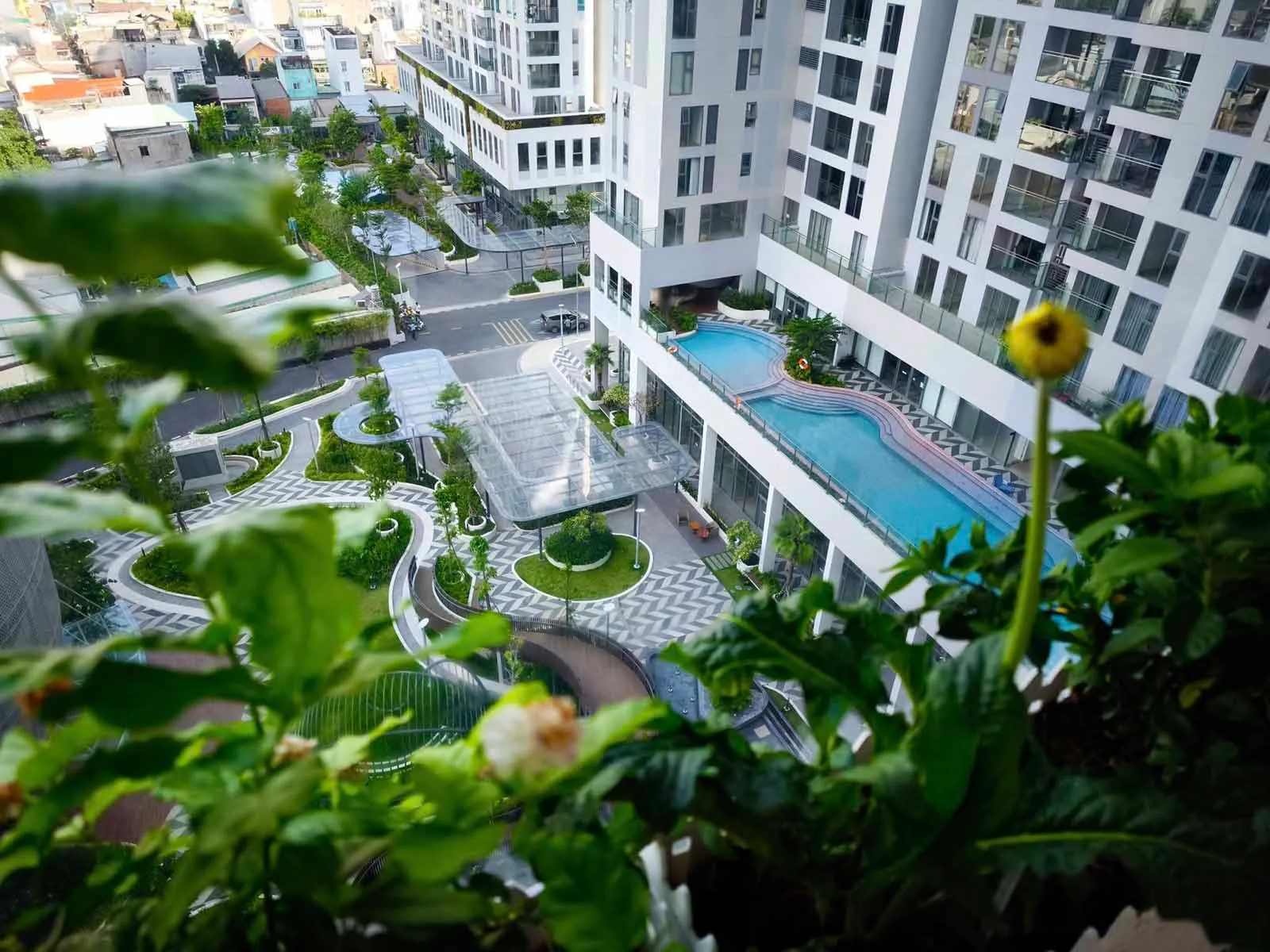 hình ảnh thực tế tại dự án urban green quốc lộ 13