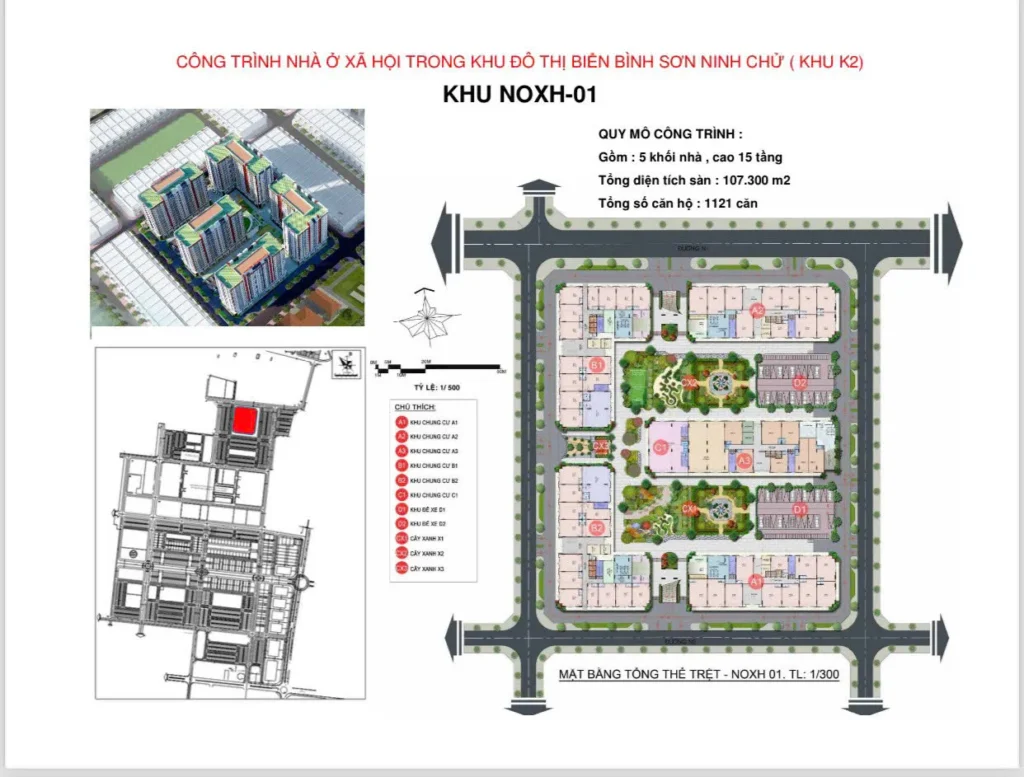mặt bằng tiện ích nội khu hacom ocean city nha trang