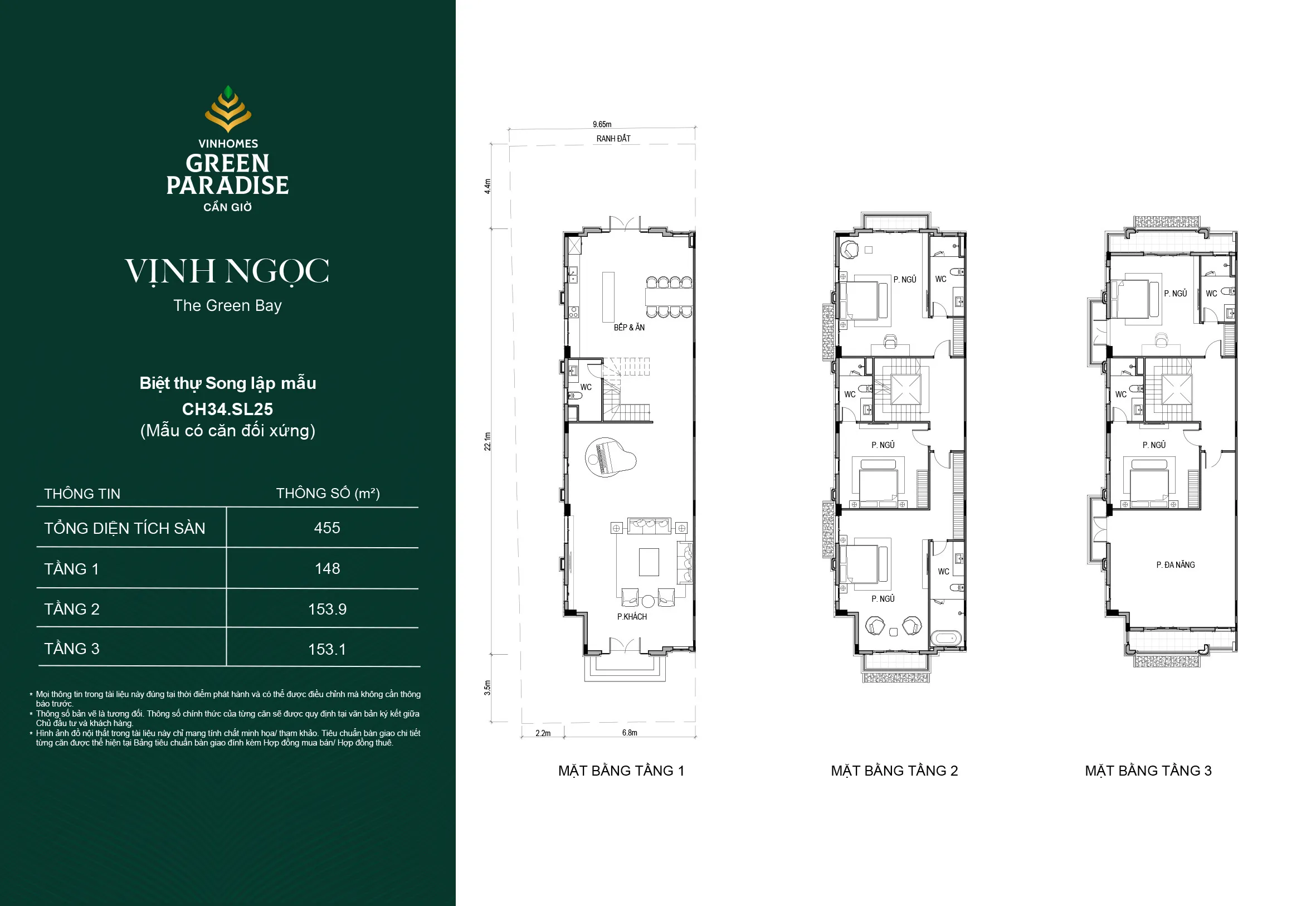 các căn shophouse vin green paradise khu vịnh ngọc